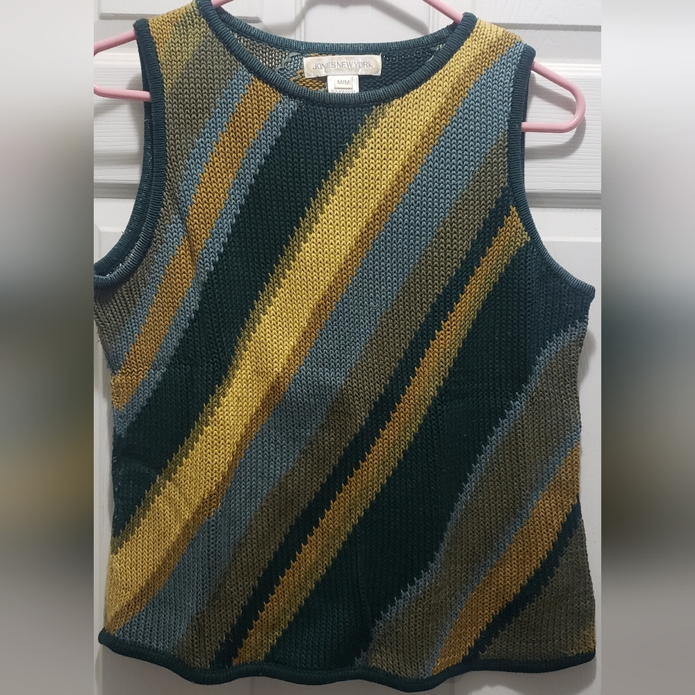 Jones New York Knitted Tank Top